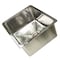 Nantucket Sinks 23 Inch Hammered Stainless Steel Rectangle Kitchen/Laundry Sink KSSH2318-9 - alternate 4